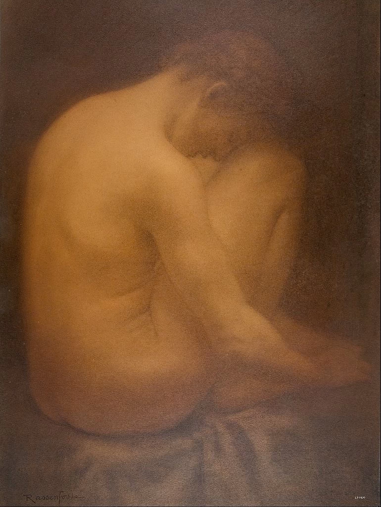 Nudo maschile seduto - Museu Nacional d'Art de Catalunya, Barcellona